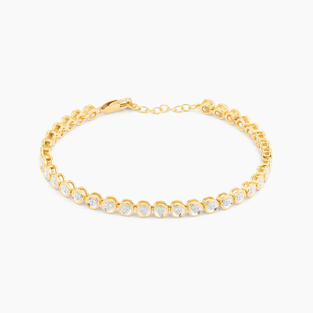 Waterproof Diamond Essential Tennis Bracelet