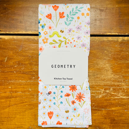 Honeybee Heaven Tea Towel