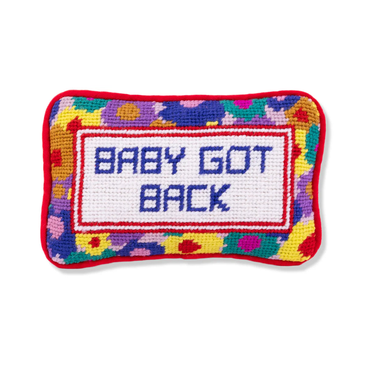 Baby Got Back Mini Needlepoint Pillow