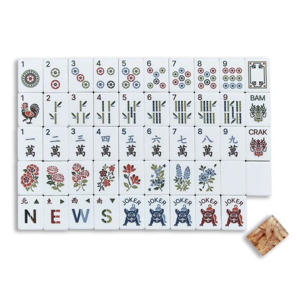 Cypress Forrest Mahjong Tiles