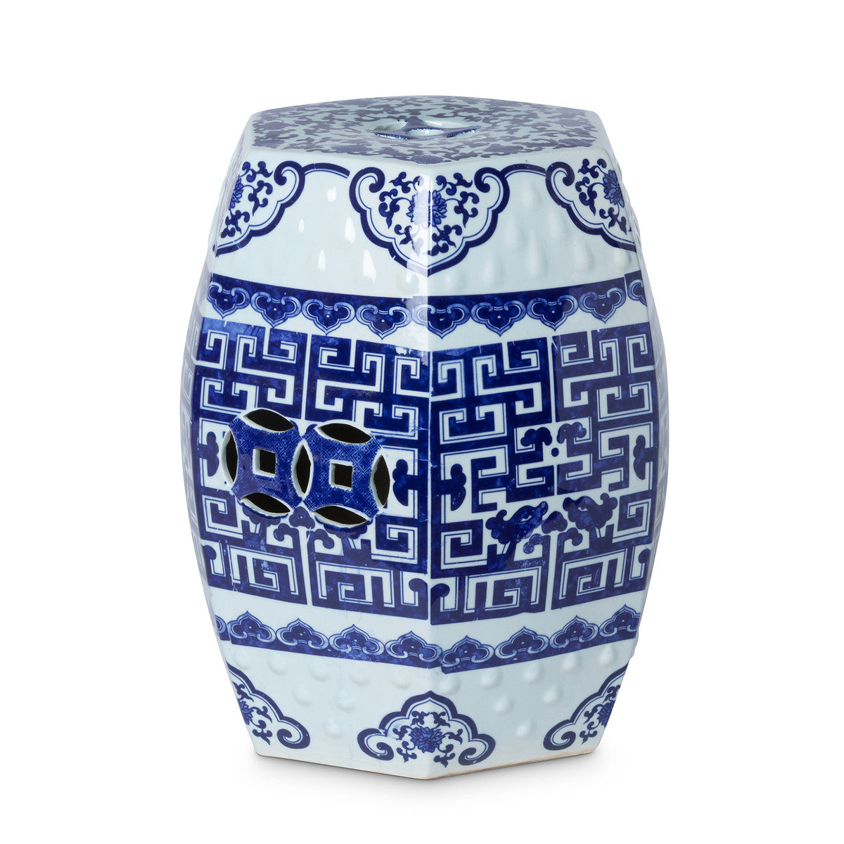 Chinoiserie discount garden stool