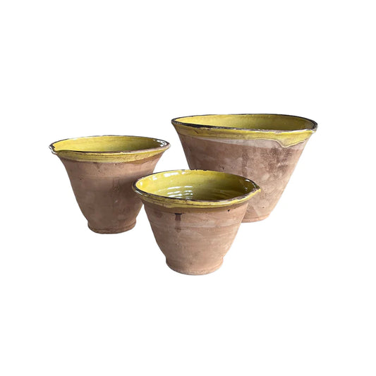 Cottage Crafted Bowls- Set of 3- Vintage