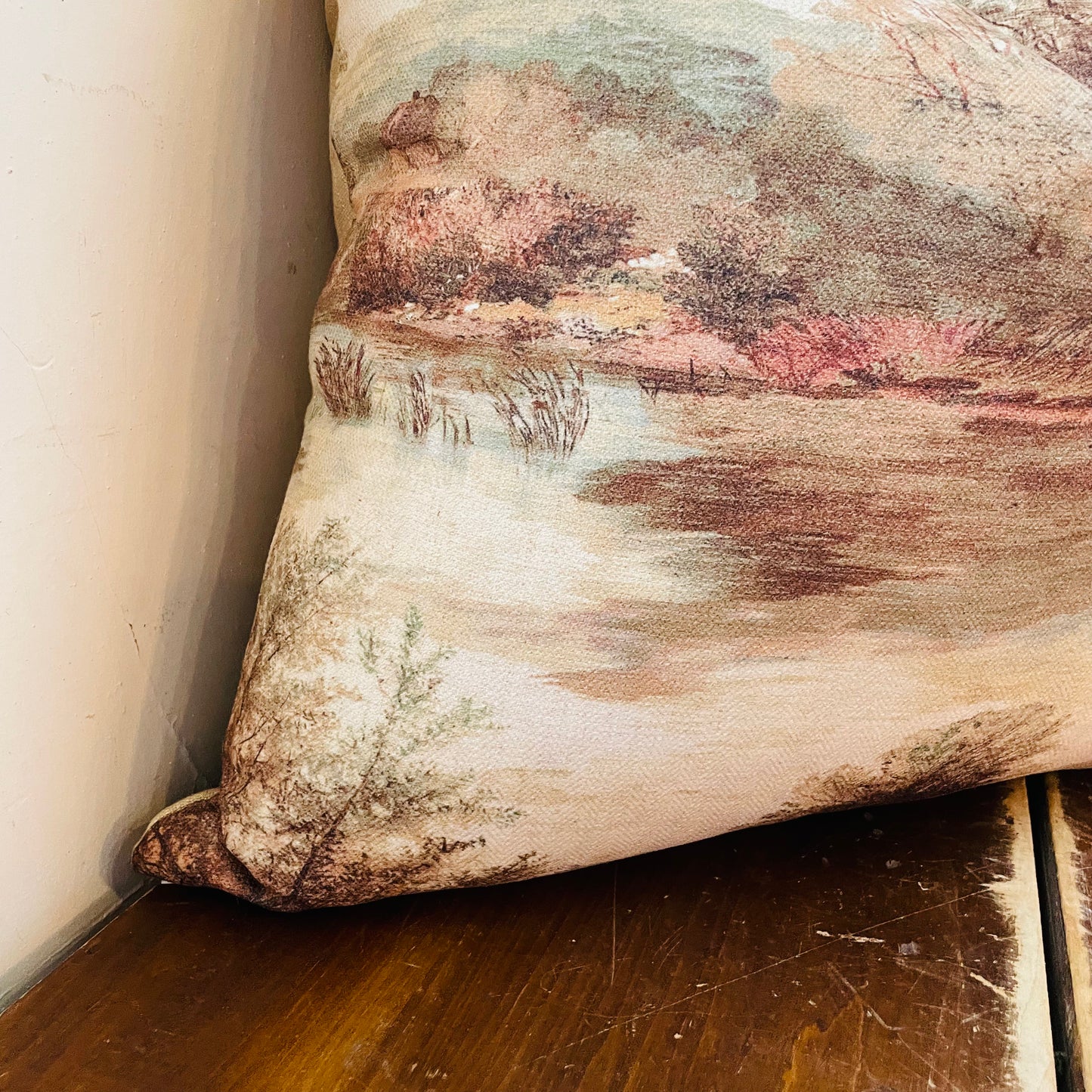 Constable Fire Feather Down 24x24 Pillow