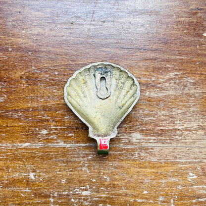 Brass Shell Wall Hook- Vintage