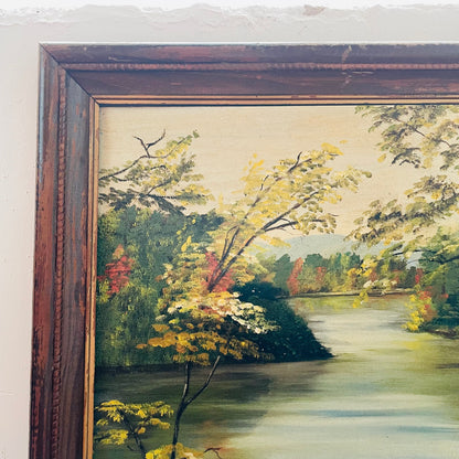 G. Pintado Original Oil Painting - Vintage