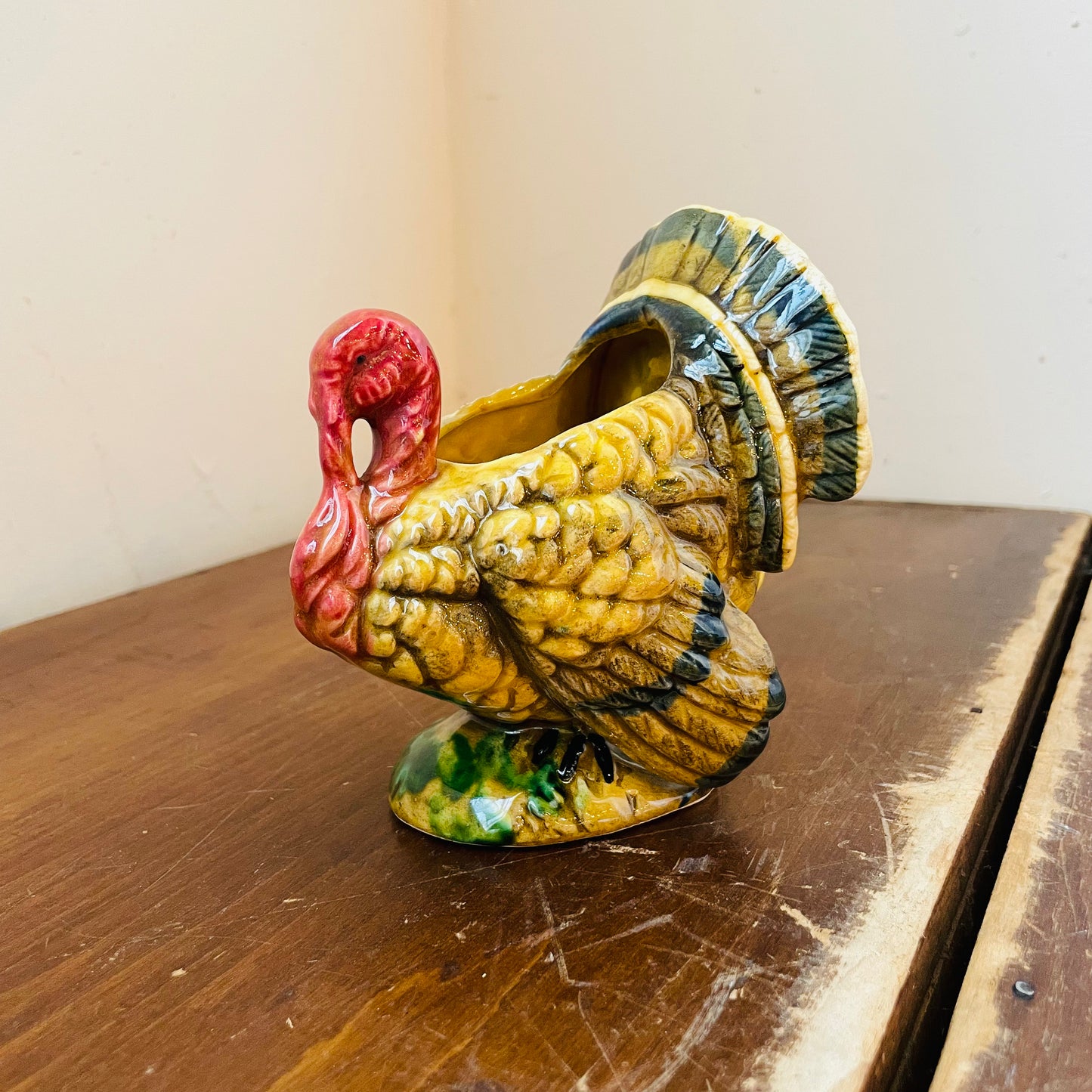 Turkey Planter-Vintage