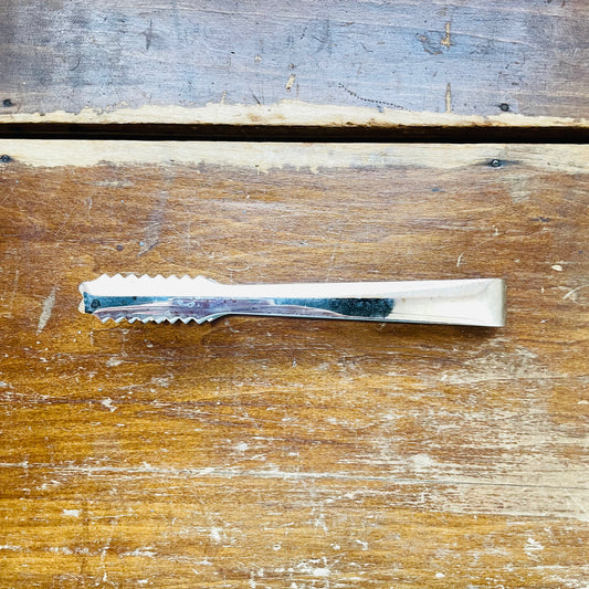 Ice Tongs Serrated Tip-Vintage