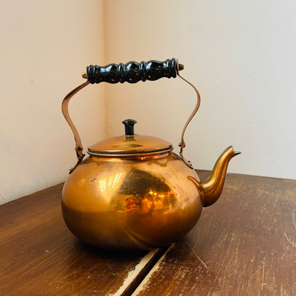 Copper Tea Kettle- Vintage