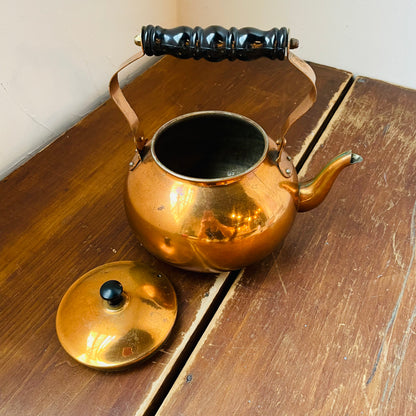 Copper Tea Kettle- Vintage