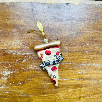 True Love Pizza Ornament