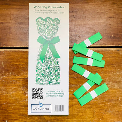 Vine Wine & Gift Bag Kit- Lucy Grymes