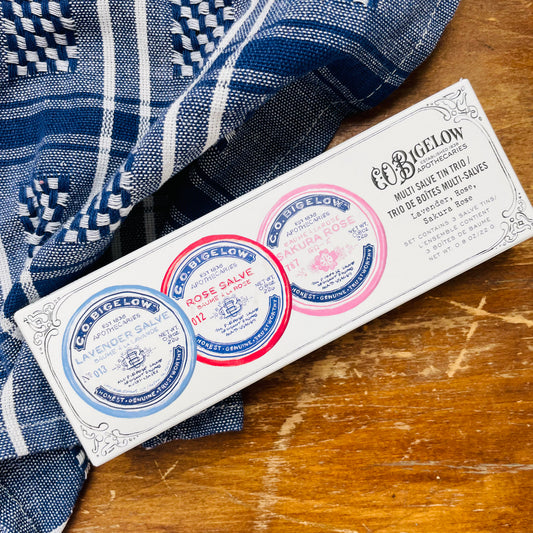 C.O. Bigelow Assorted Salve Trio