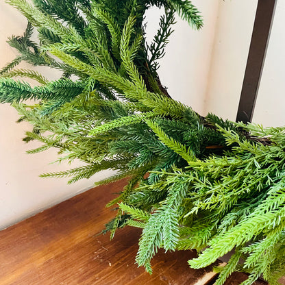 Mixed Cedar Wreath