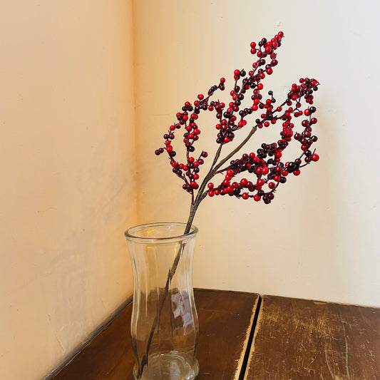 30" Red Berry Branch