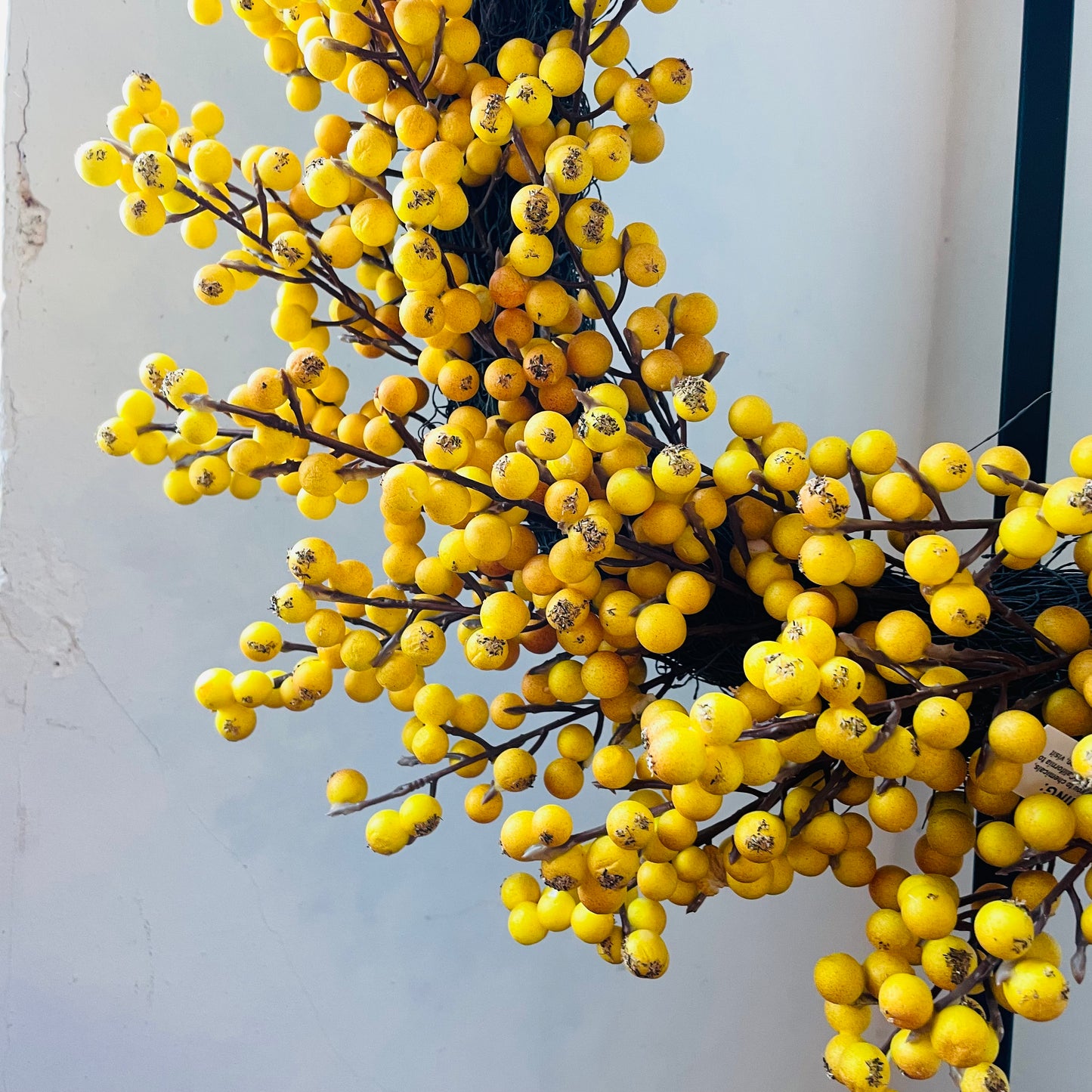 Dark Yellow Berry Wreath
