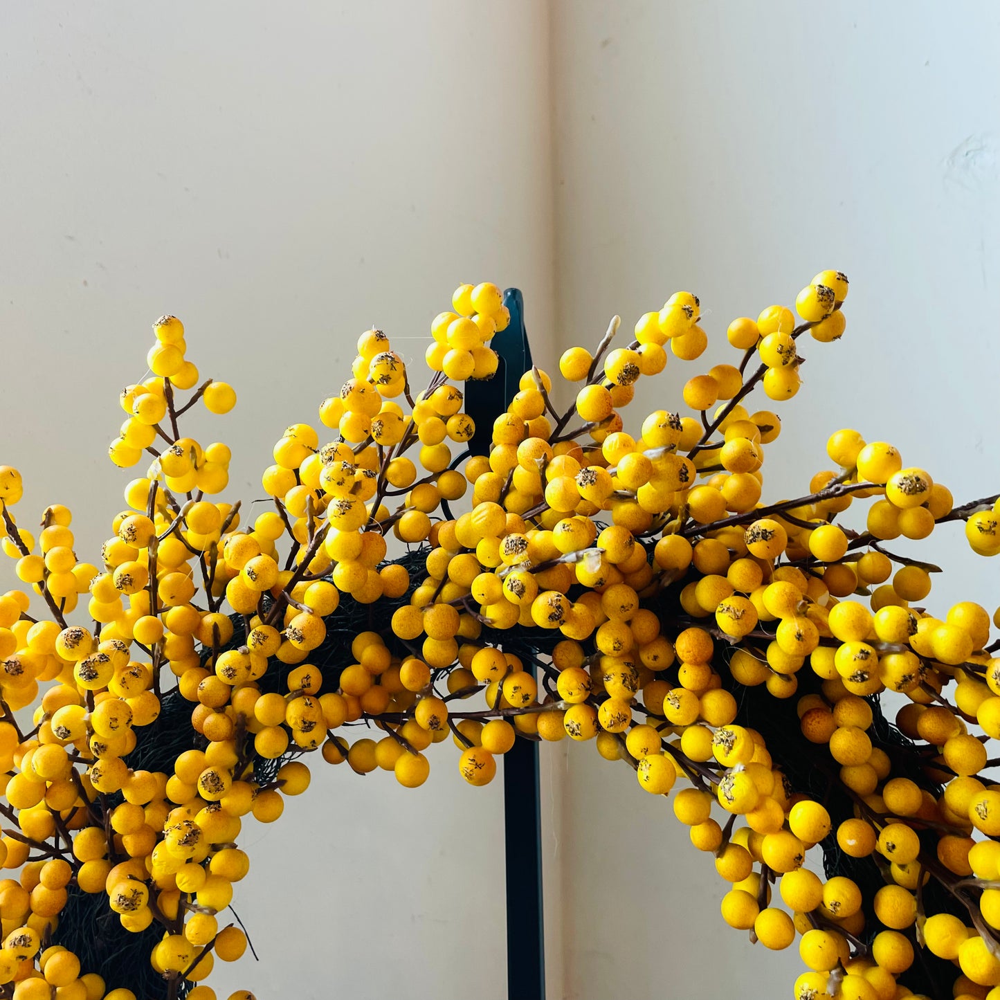Dark Yellow Berry Wreath
