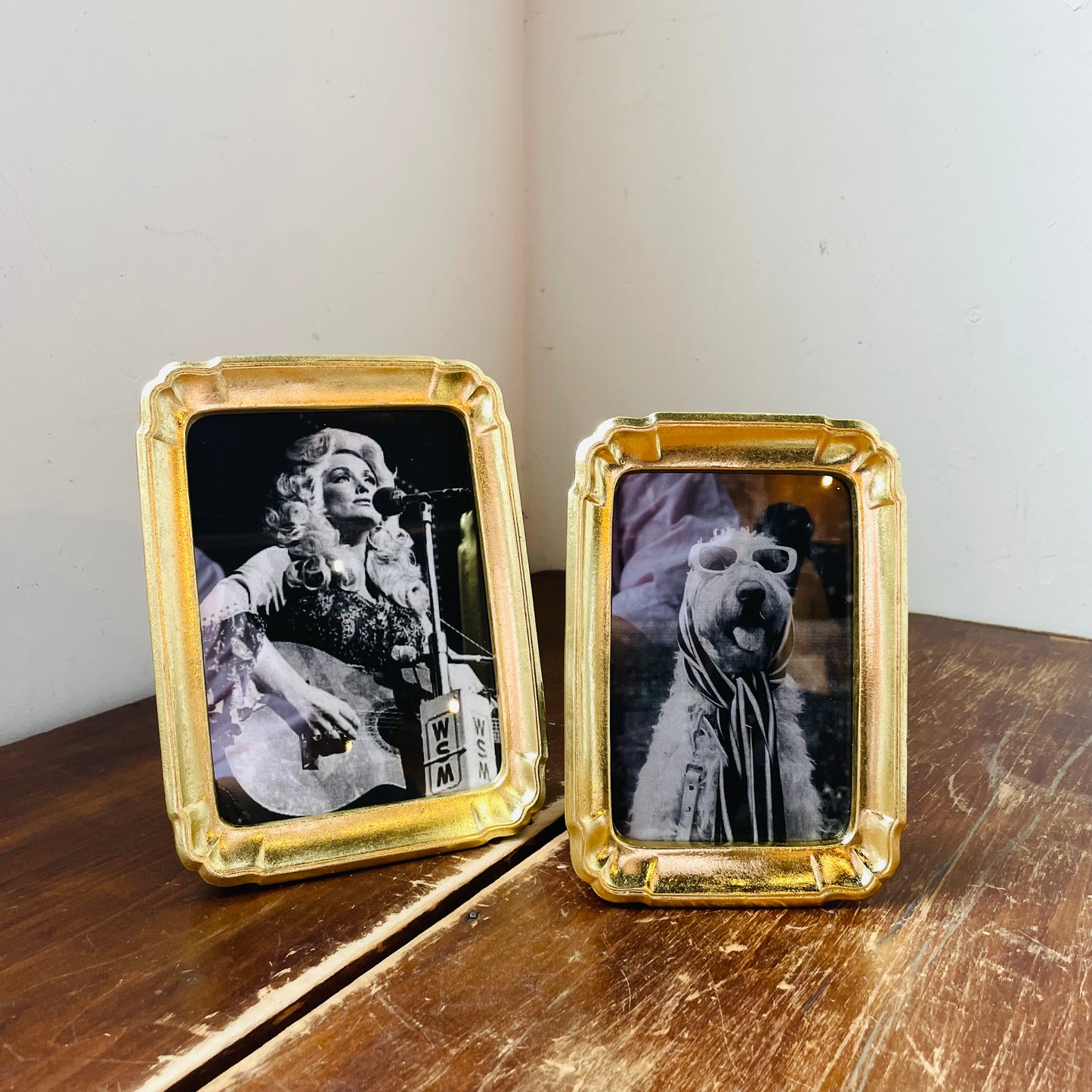 Bonheur Gold-Leaf Photo Frame