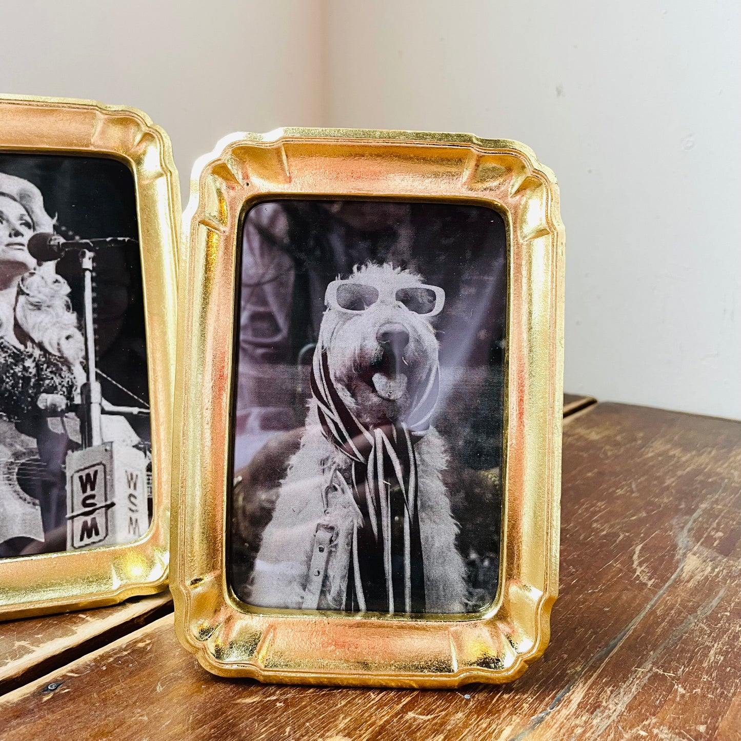 Bonheur Gold-Leaf Photo Frame