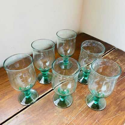 Large Water Goblets- Set of 6