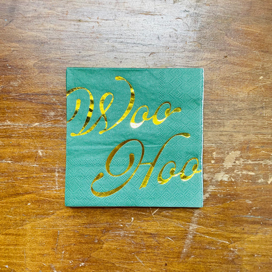 Woo Hoo Cocktail Napkin