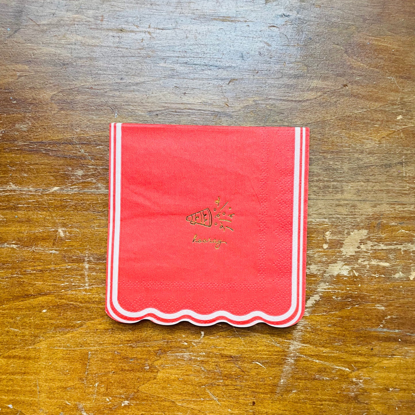 Hooray Icon Cocktail Napkin
