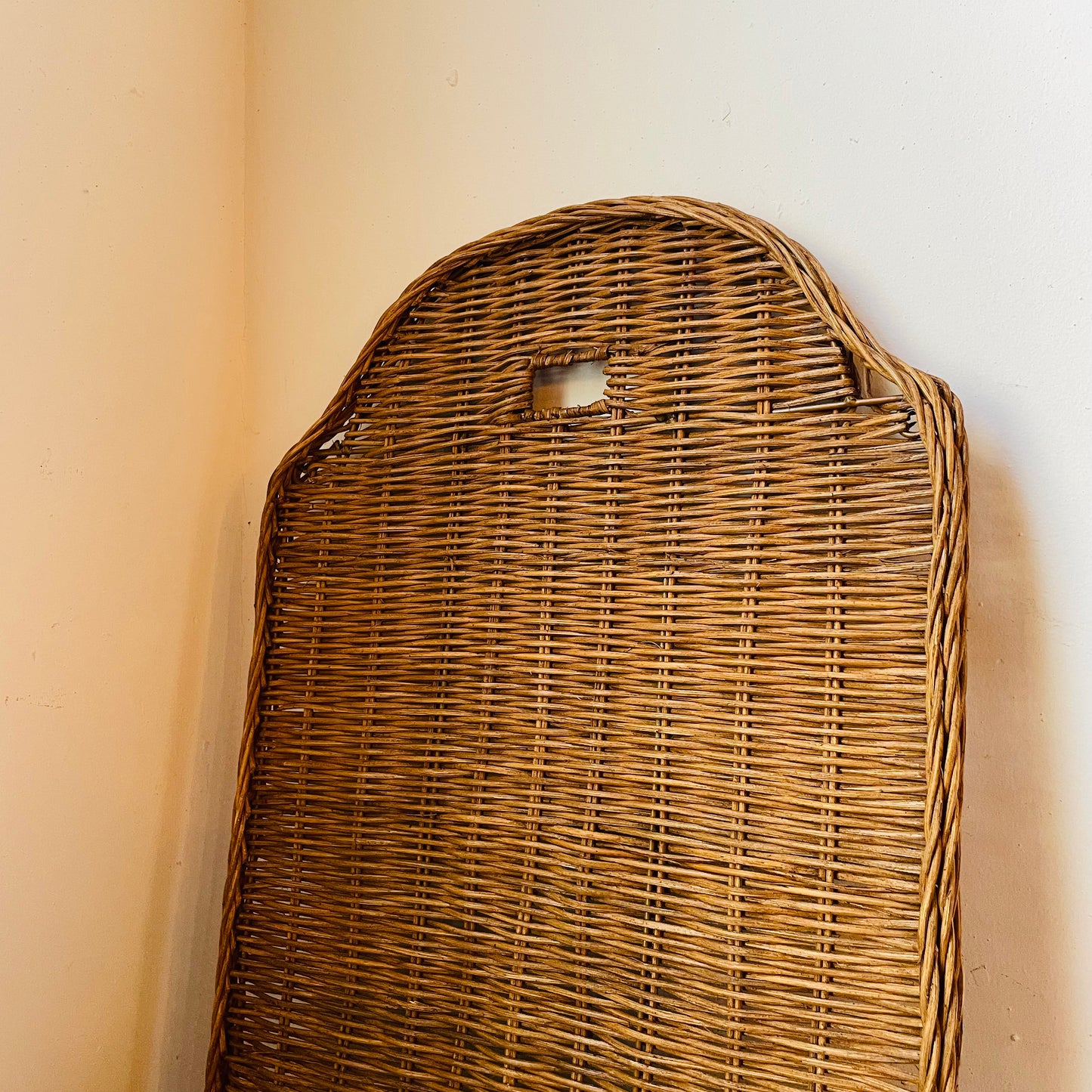 Hand-woven Rattan Wall Basket