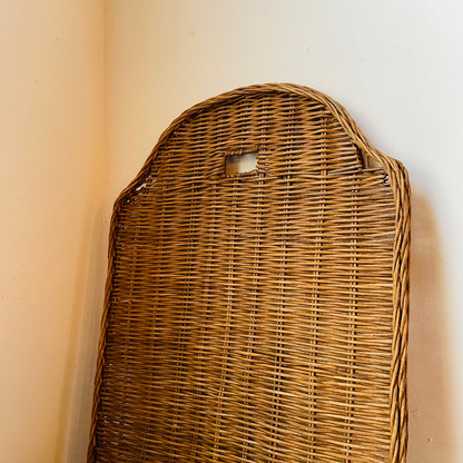 Hand-woven Rattan Wall Basket