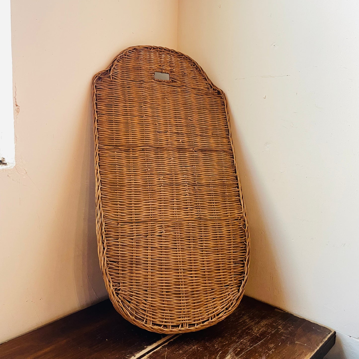Hand-woven Rattan Wall Basket
