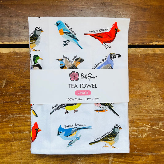 Birds Tea Towel