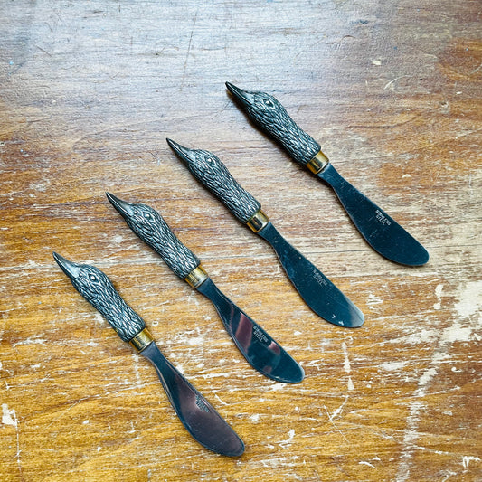 Set of Arthur Court Duck Head Spreaders- Vintage