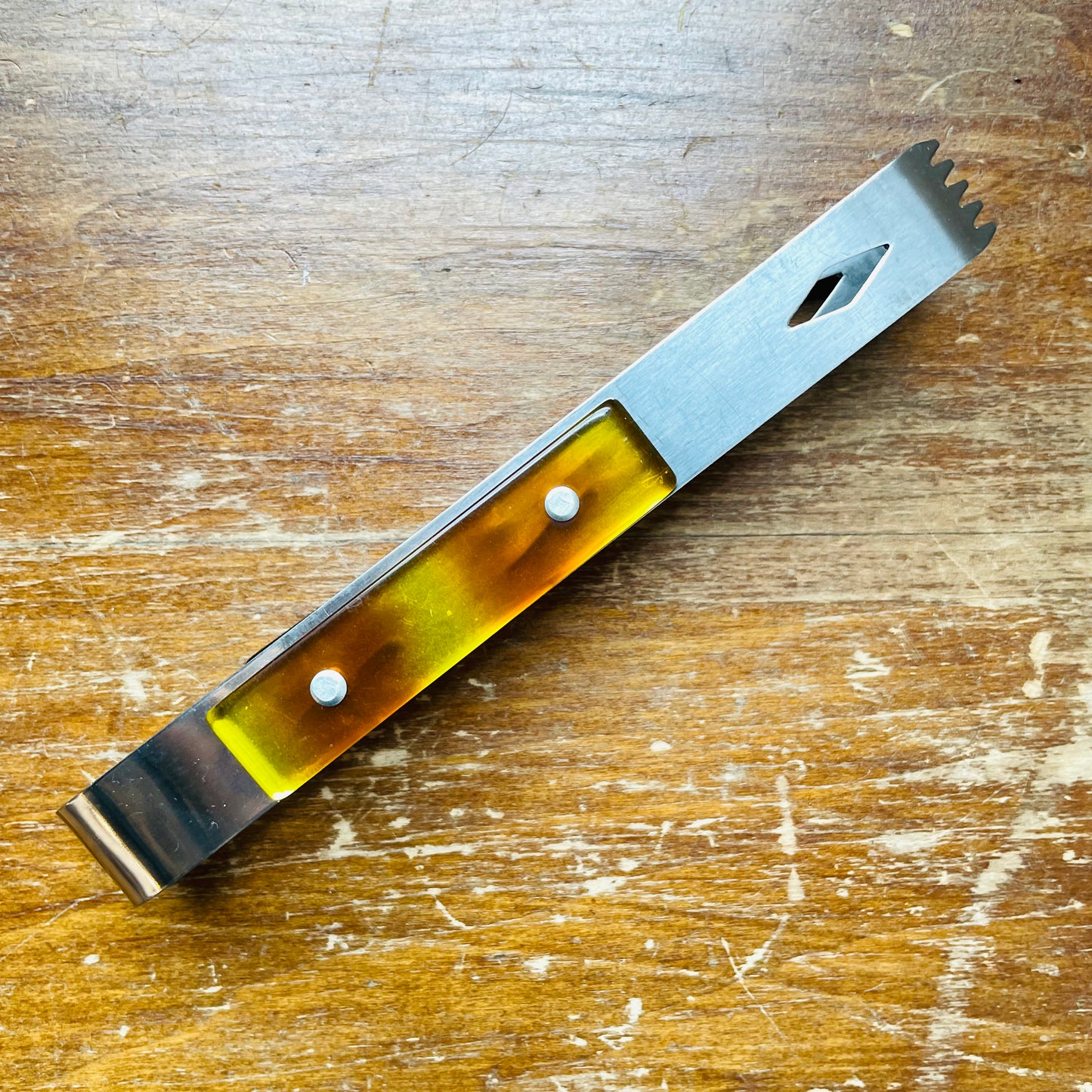 Tortoiseshell Ice Tongs- Vintage
