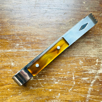 Tortoiseshell Ice Tongs- Vintage
