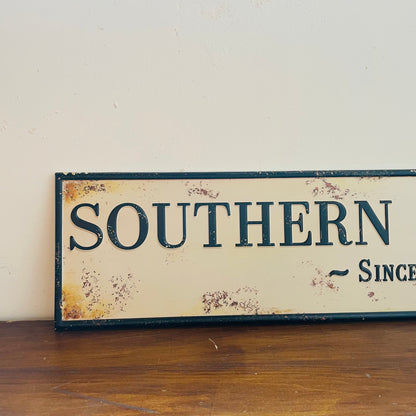 Southern Biscuits Co. Metal Sign