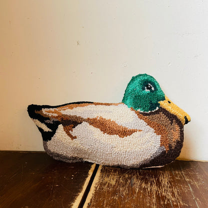 Mallard Duck Shaped Hook Pillow