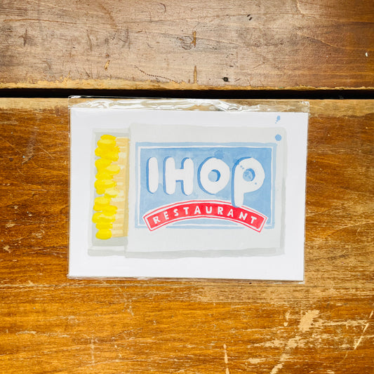 IHOP Matchbook Art Print- 5x7