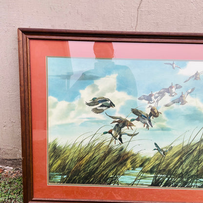 Bruce Lattig Duck Print-Vintage