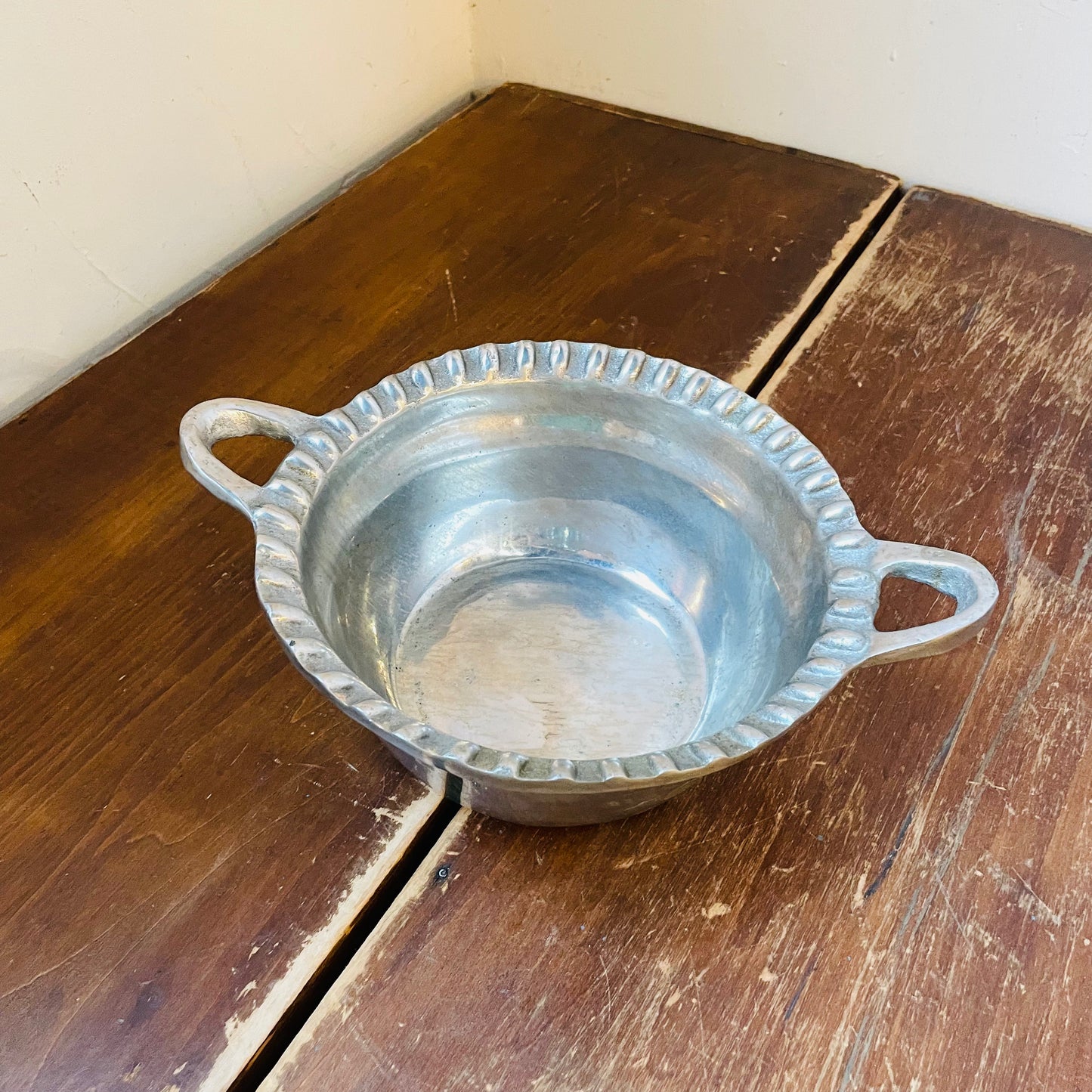 Pewter Handled Bowl-Vintage