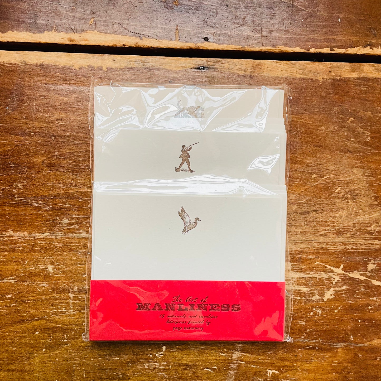 The Art of Manliness Note Cards-Vintage