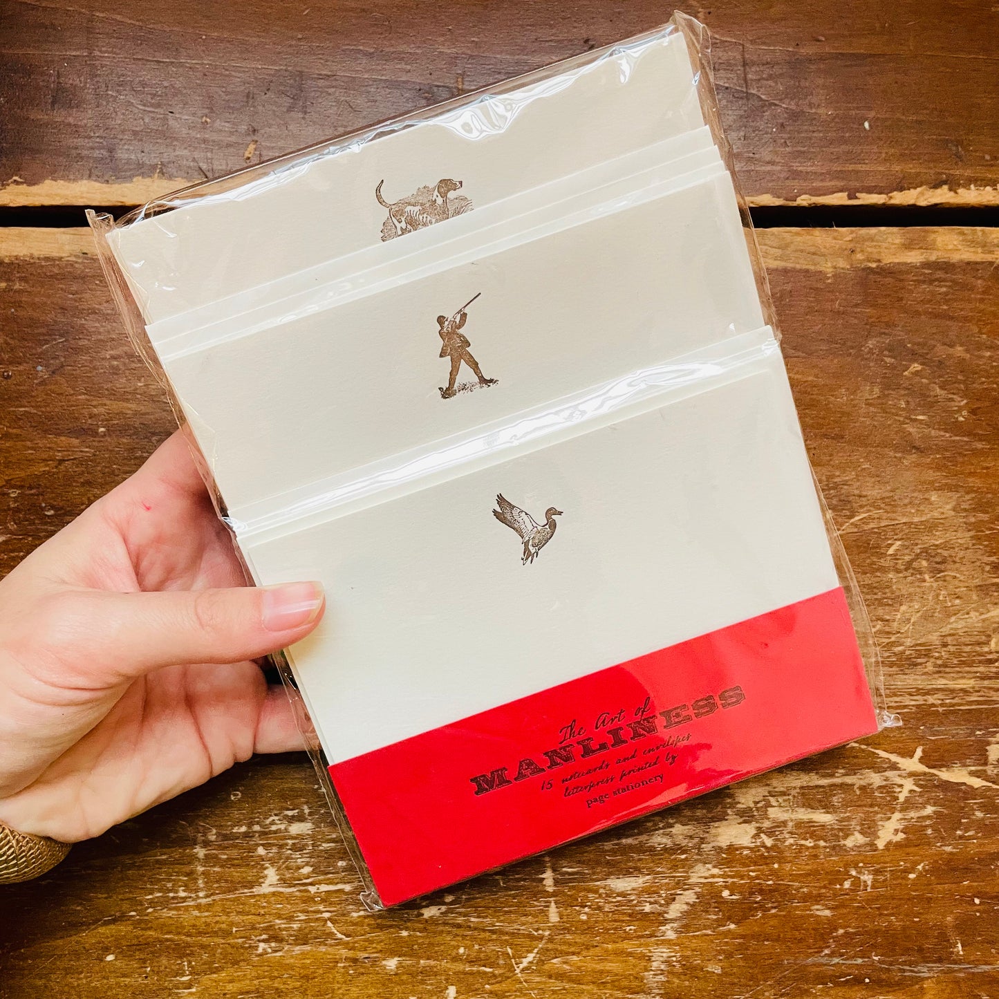The Art of Manliness Note Cards-Vintage