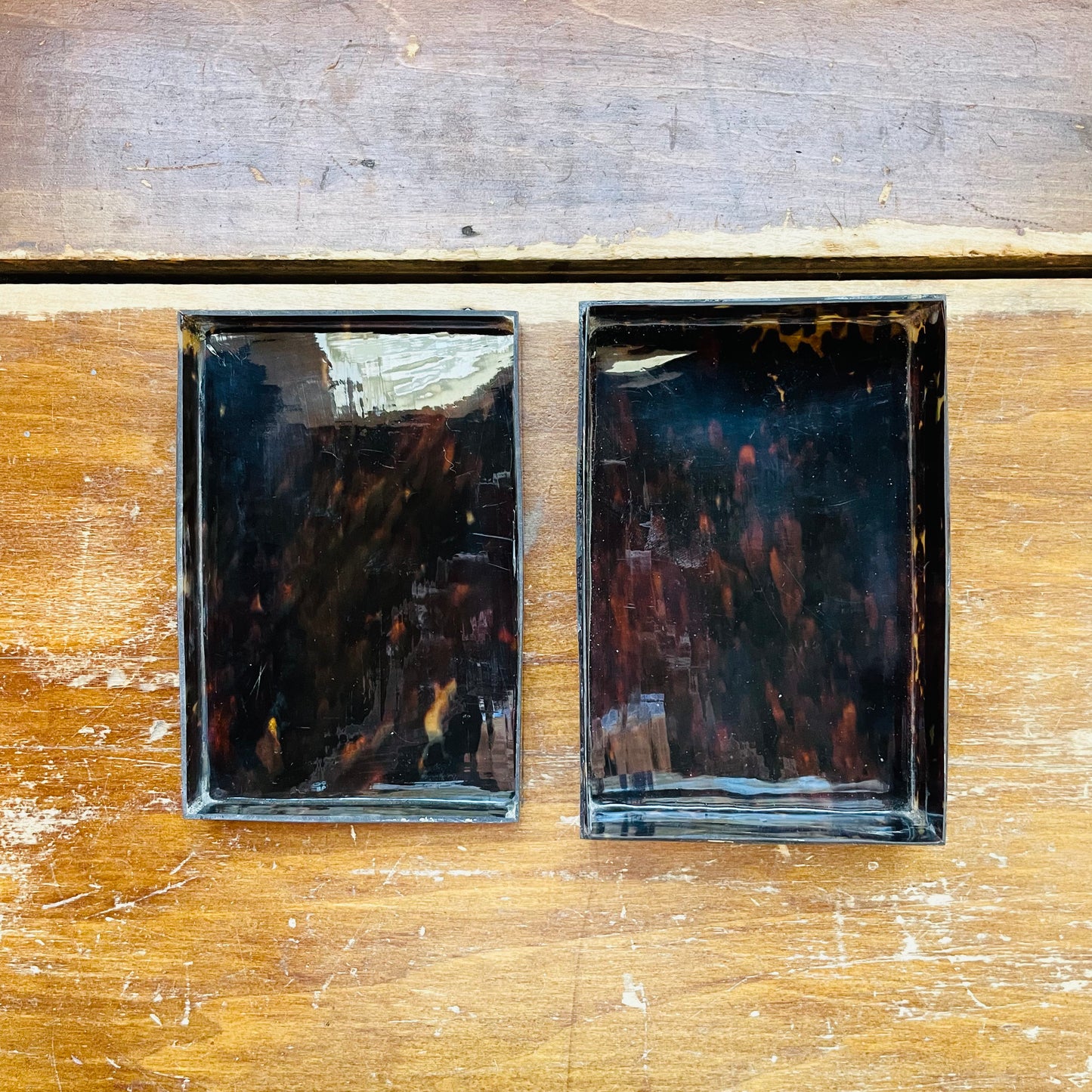 Tortoise Shell Box-Vintage