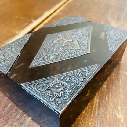 Tortoise Shell Box-Vintage