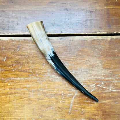 Slim Real Bovine Horn- Vintage