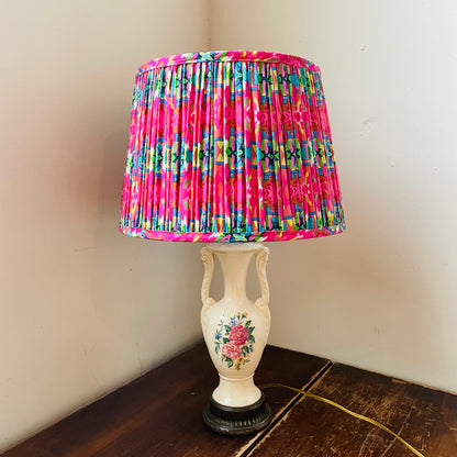 Laura Park Lamp Shade with Vintage Lamp