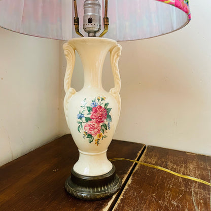 Laura Park Lamp Shade with Vintage Lamp