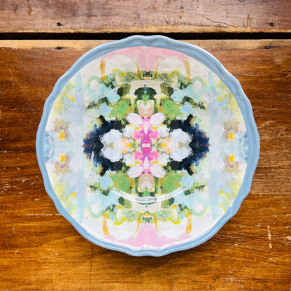 Nantucket Bloom Melamine Salad Bowl Set