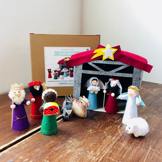 Felt Nativity Set