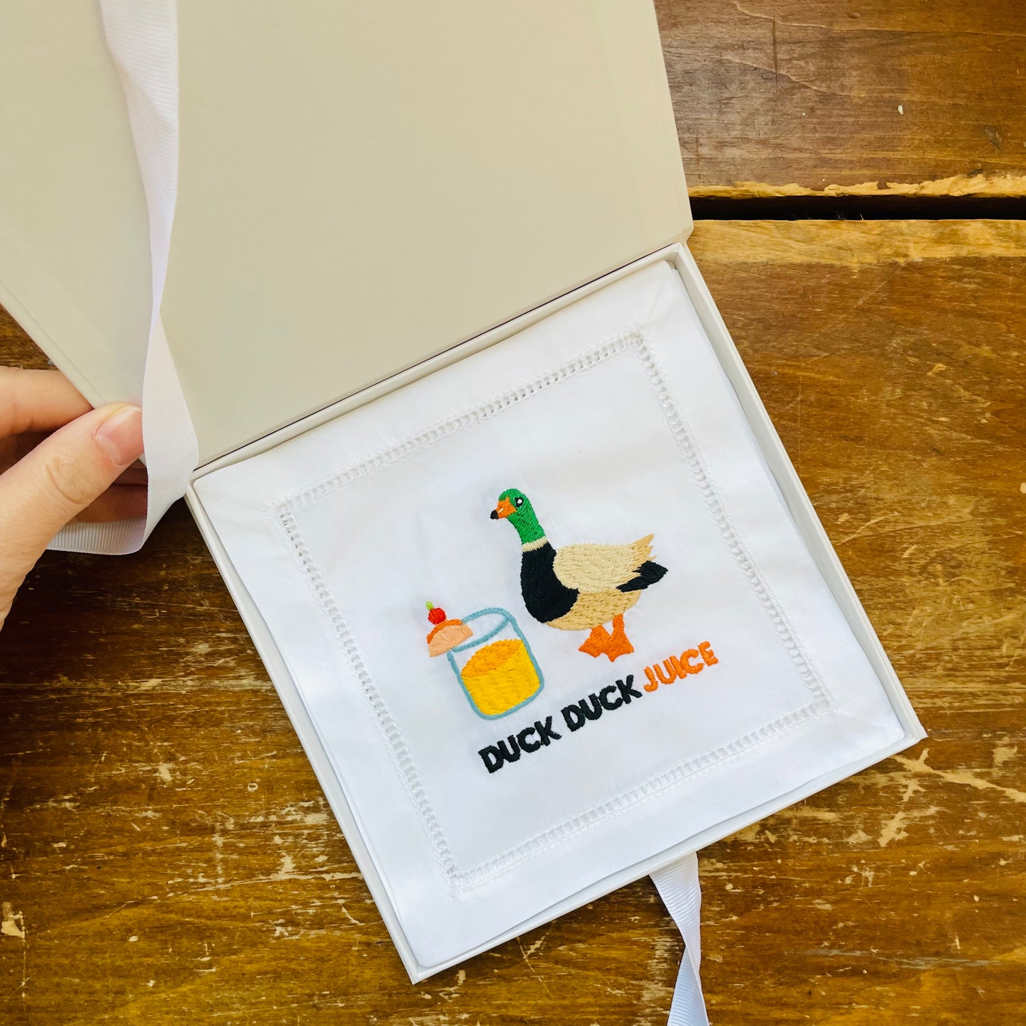 Duck Duck Juice Cocktail Napkins