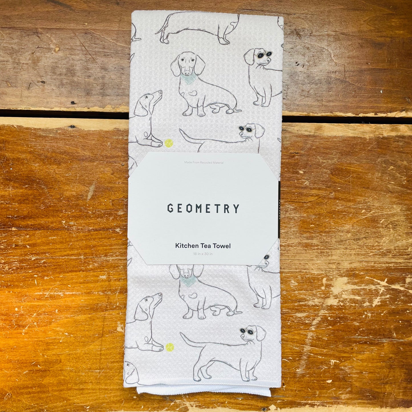 Doxie Pals Tea Towel: Storm