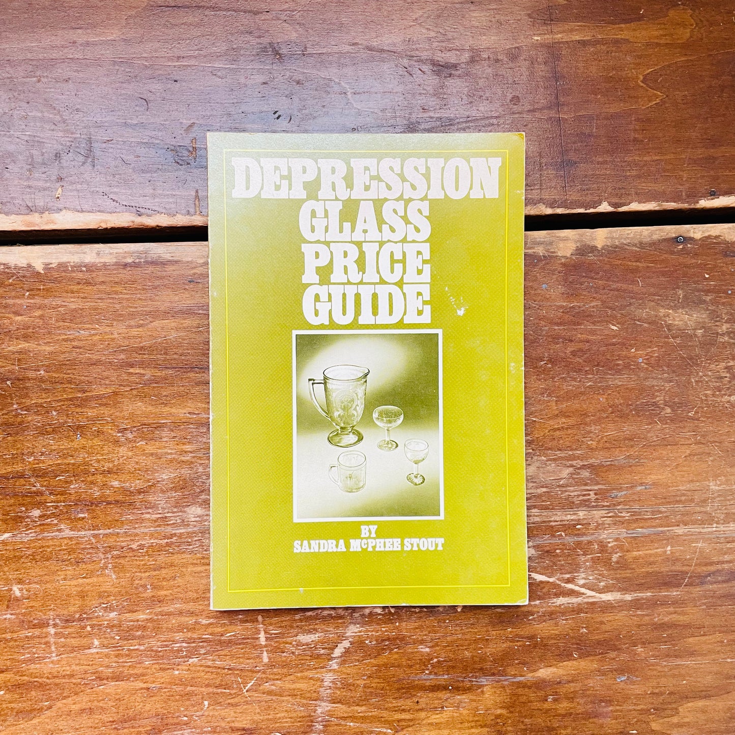 Depression Glass Book- Vintage