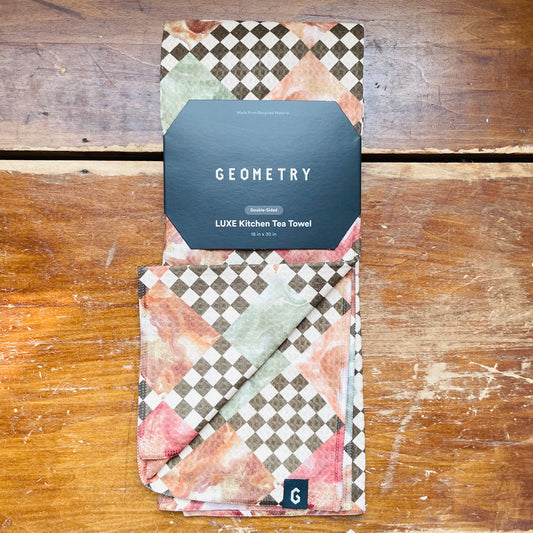 Check Luxe Kitchen Towel